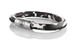 Zeige Details für Leder Armband weiß "Tortuga"  Seemannsgarn_Armband