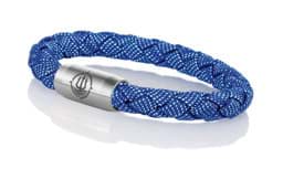 Zeige Details für Segeltau Armband Jeansoptik blau "Hiddensee"  Segeltau Armband Jeansoptik blau "Hiddensee"
