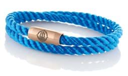 Zeige Details für Segeltau Armband blau "Amrum" Seemannsgarn_Armband