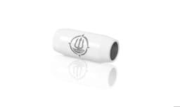 Zeige Details für Verschluss weiß für 4mm "Skipper" Verschluss weiß für 4mm "Skipper"