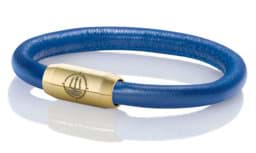 Zeige Details für Leder Armband dunkelblau "Sylt"  Seemannsgarn_Armband