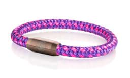 Zeige Details für Segeltau Armband lila pink "Hiddensee" Seemannsgarn_Armband