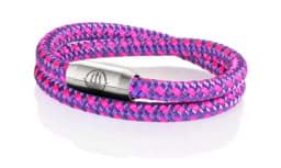 Zeige Details für Segeltau Armband lila pink "Hiddensee" Seemannsgarn_Armband