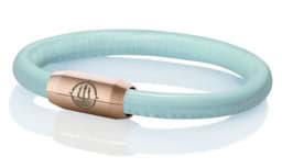 Zeige Details für Leder Armband mint "Sylt" Seemannsgarn_Armband