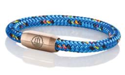 Zeige Details für Segeltau Armband blau multifarben "Hiddensee" Seemannsgarn_Armband