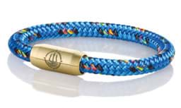 Zeige Details für Segeltau Armband "Hiddensee" blau/multifarben Seemannsgarn_Armband