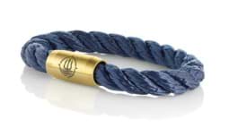 Zeige Details für Segeltau Armband navy blau "Amrum" Seemannsgarn_Armband
