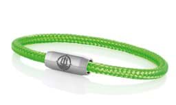 Zeige Details für Segeltau Armband neongrün "Norderney" Seemannsgarn_Armband