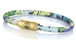 Zeige Details für Leder Armband blau grün "Madeira"  Seemannsgarn_Armband