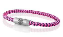 Zeige Details für Segeltau Armband navy blau pink "Pellworm" Seemannsgarn_Armband