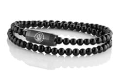 Zeige Details für Stein Armband schwarz "Madagaskar"  Seemannsgarn_Armband