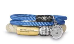 Zeige Details für Bead "Lüneburg" für 8mm-Bänder stahlfarben Seemannsgarn_Stadtcharm_Edelstahl