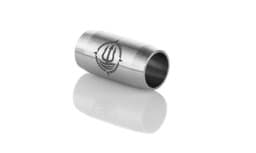 Zeige Details für Verschluss stahlfarben 8mm "Matrose"  Verschluss stahlfarben 8mm "Matrose" Seemannsgarn