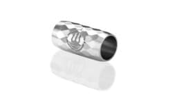 Zeige Details für Verschluss stahlfarben facettiert 8mm "Matrose X"  Verschluss stahlfarben facettiert 8mm "Matrose X" Seemannsgarn