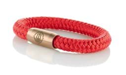 Zeige Details für Segeltau Armband rot "Föhr"  Seemannsgarn_Armband