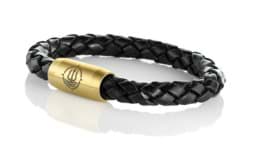 Zeige Details für Leder Armband schwarz geflochten "Sylt" Seemannsgarn_Armband