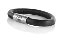 Zeige Details für Leder Armband schwarz "Sylt"  Seemannsgarn_Armband