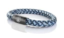 Zeige Details für Leder Armband blau vintage "Sylt"  Seemannsgarn_Armband