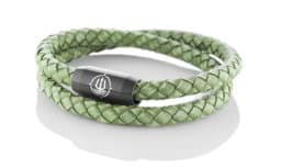 Zeige Details für Leder Armband grün vintage "Sylt" Seemannsgarn_Armband