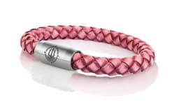 Zeige Details für Leder Armband rot vintage "Sylt" Seemannsgarn_Armband