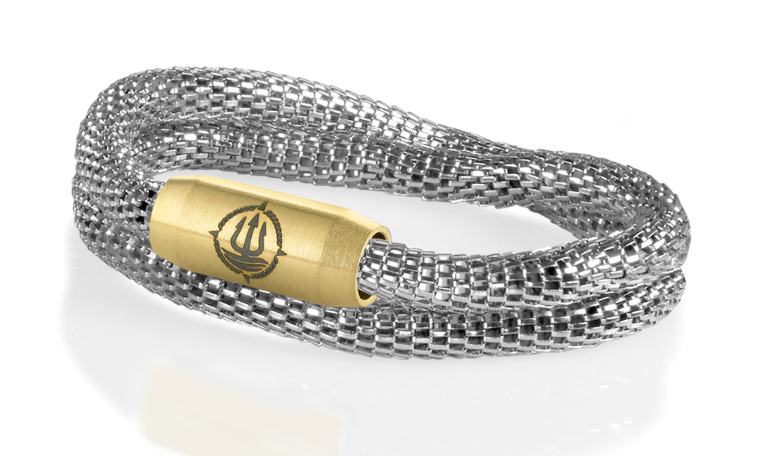 Edelstahl Armband "Alcatraz Island"